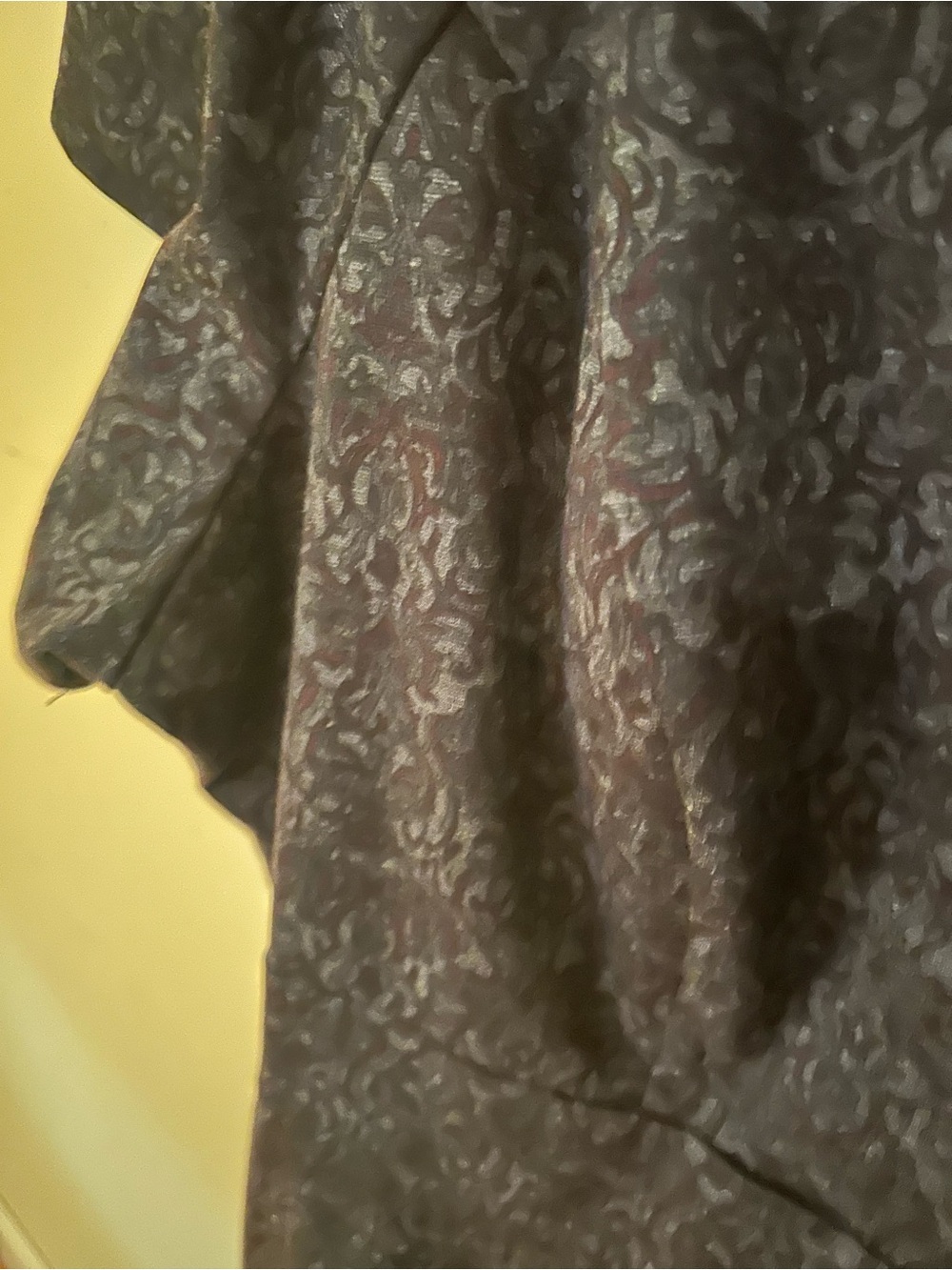 Cute Cherry Velvet Midi Dress - Picture 6 of 7